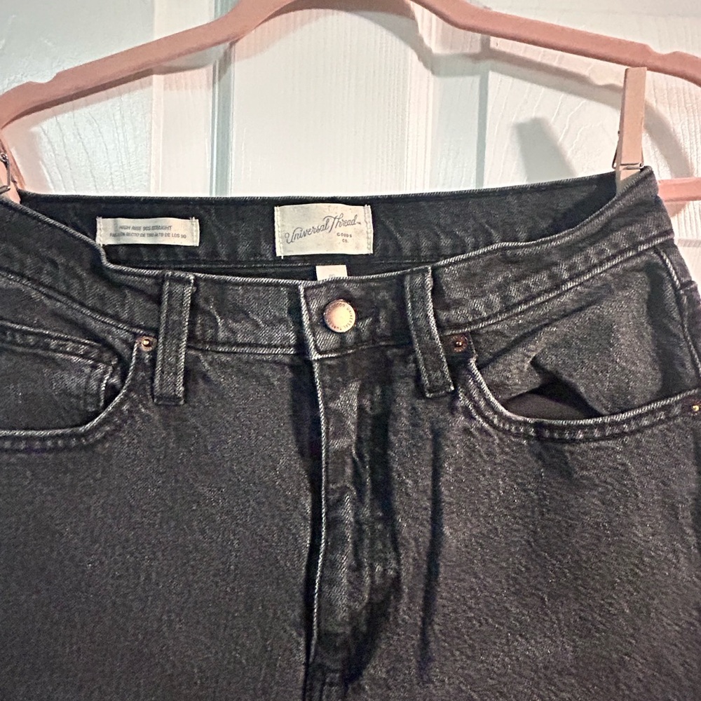 Universal Thread High Rise Jeans - Black - Picture 2 of 6